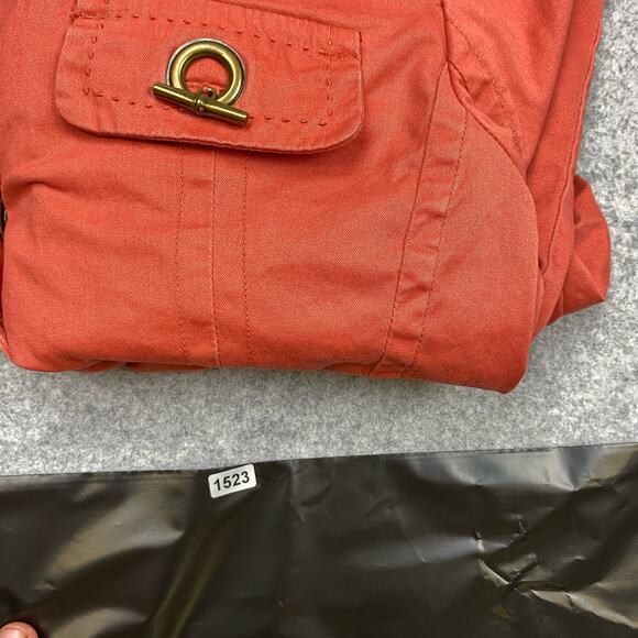 LAL live a little jacket womens M toggle bold statement artsy sailor retro ocean - Picture 9 of 9